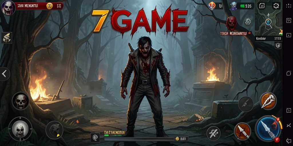 Gameplay menegangkan penuh dengan suasana horror yang mencekam.