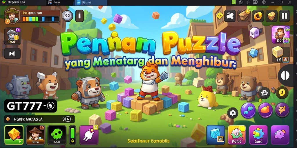 Screenshot GT777 menampilkan gameplay yang menantang dan menarik.