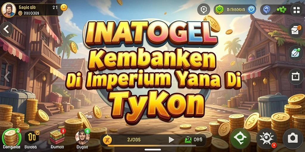 Tangkapan layar gameplay menarik di INATOGEL.