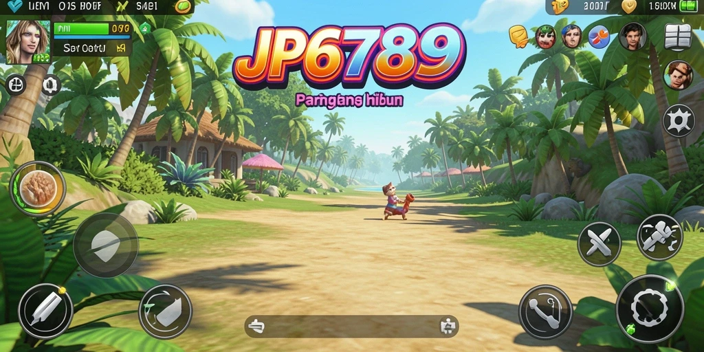 Gameplay casual yang menyenangkan di JP6789 dengan warna-warni yang ceria.