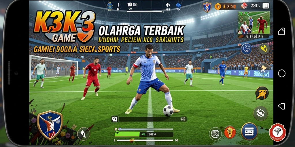 Tampilan gameplay seru dari K3K3 yang memukau.