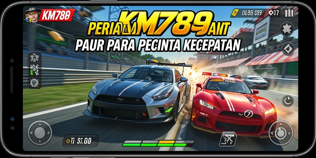 Gameplay seru dan penuh kecepatan di KM789.