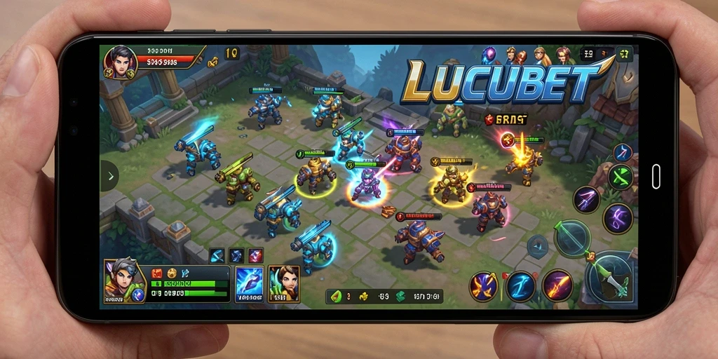 Tampilan gameplay LUCUBET yang seru dan interaktif.