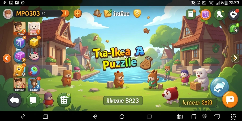 Tampilan gameplay seru di MPO303 dengan berbagai teka-teki menantang.