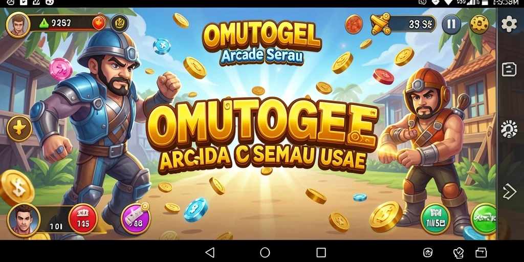 Screenshot menampilkan gameplay seru dan menantang dari OMUTOGEL.
