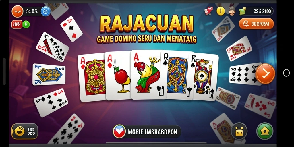 Tampilan menarik dari gameplay seru RAJACUAN dalam aksi.