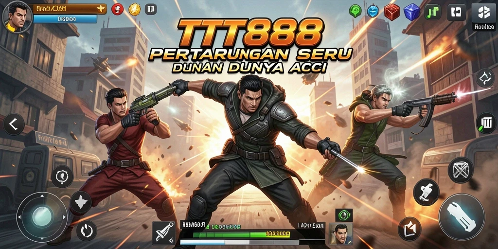 Tampilan gameplay TTT888 dengan aksi seru dan grafis menawan.